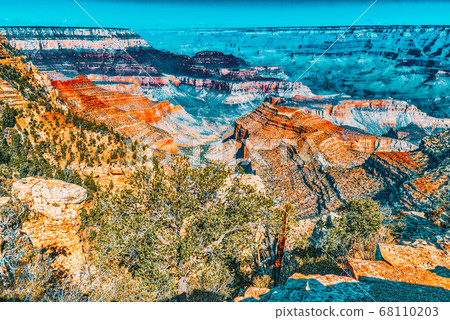 Amazing natural geological formation - Grand Amazing natural geological formation - Grand 68110203