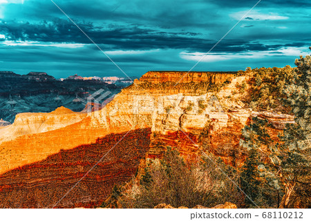 Amazing natural geological formation - Grand Amazing natural geological formation - Grand 68110212