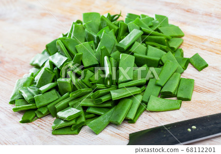 Sliced green helda beans Sliced green helda beans 68112201