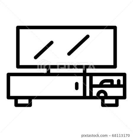 Furniture room icon, outline style Furniture room icon, outline style 68113170