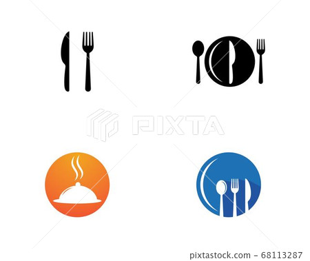 fork and spoon icon fork and spoon icon 68113287