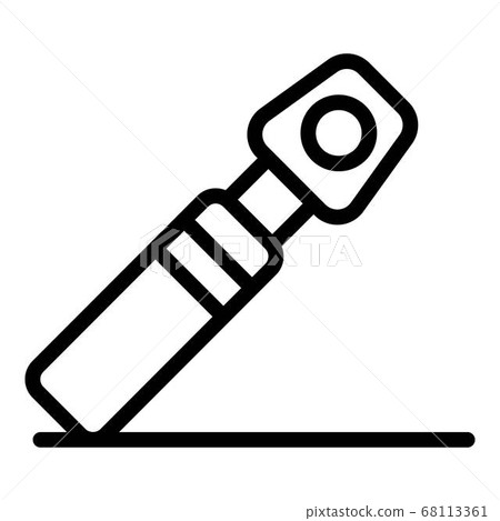 Otoscope icon, outline style 68113361