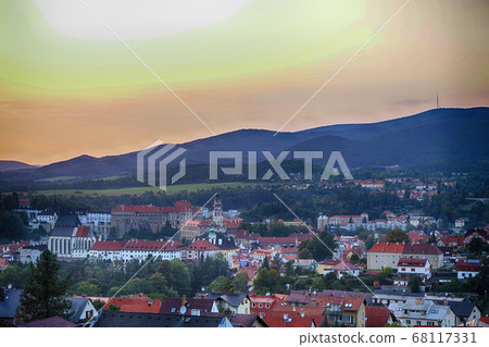cesky krumlov city 68117331