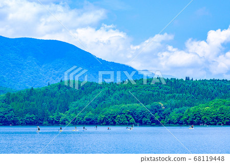信州:夏季青木湖 信州:夏季青木湖 68119448