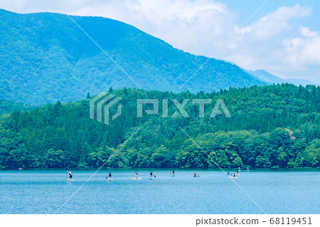 信州:夏季青木湖 信州:夏季青木湖 68119451