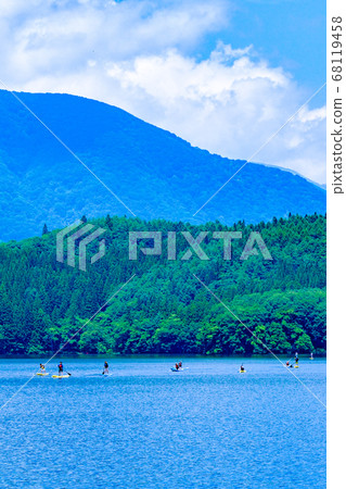 信州:夏季青木湖 信州:夏季青木湖 68119458