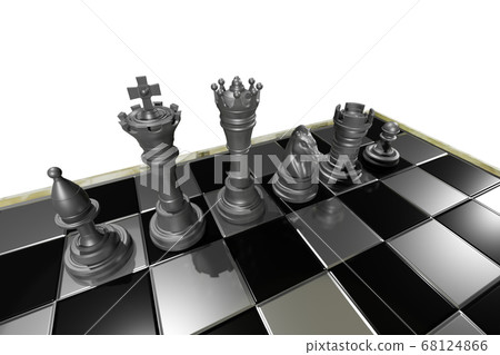 Chess (CG: transparent material) Chess (CG: transparent material) 68124866