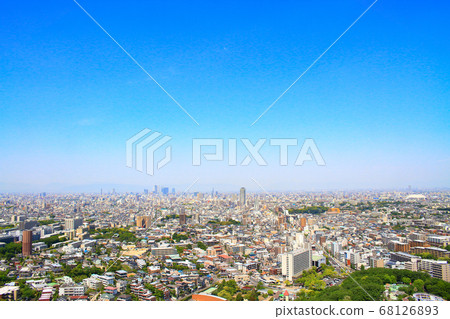Nagoya city, urban landscape 68126893