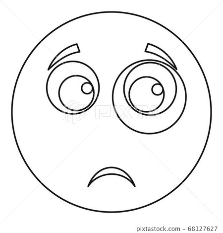 Smile icon vector thin line Smile icon vector thin line 68127627