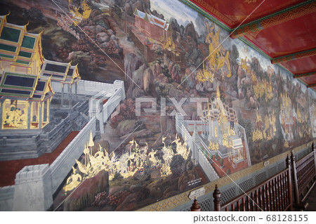 Thailand Bangkok Emerald Temple Wat Phra Kaew Thailand Bangkok Emerald Temple Wat Phra Kaew 68128155