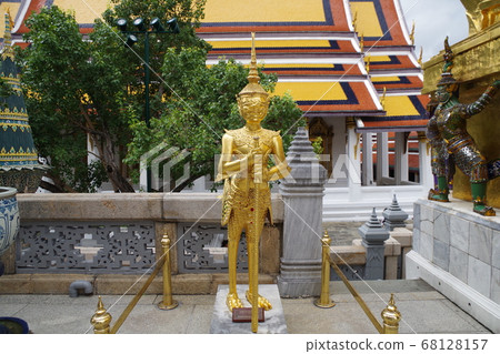 Thailand Bangkok Emerald Temple Wat Phra Kaew Thailand Bangkok Emerald Temple Wat Phra Kaew 68128157