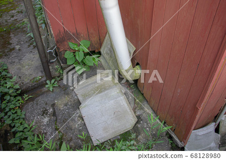 日本老房子的外觀 68128980