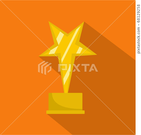 Star award icon vector flat Star award icon vector flat 68129258