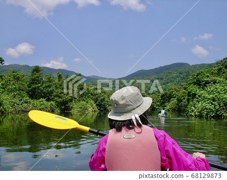 Iriomote Island Sea Kayak Tour on Nakama River Iriomote Island Sea Kayak Tour on Nakama River 68129873