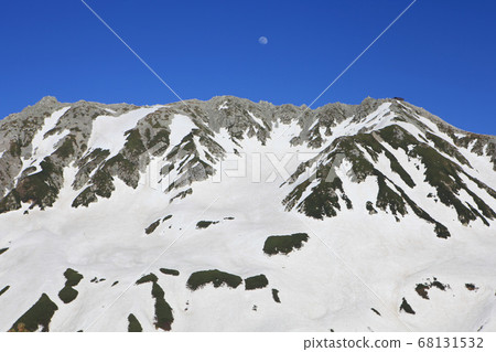 立山與月亮 立山與月亮 68131532