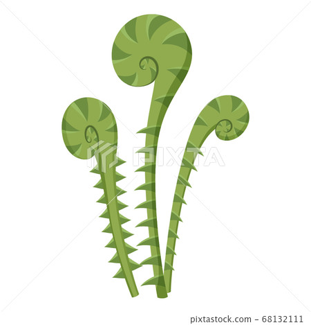Dinosaur-era plant illustrations_prehistory_early_ferns_warabi Dinosaur-era plant illustrations_prehistory_early_ferns_warabi 68132111