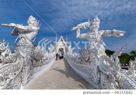 Wat Rong Khun,the White Temple Chiang Rai, Thailand 68132682