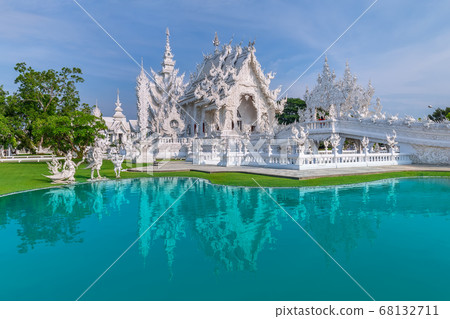 Wat Rong Khun,the White Temple Chiang Rai, Thailand Wat Rong Khun,the White Temple Chiang Rai, Thailand 68132711