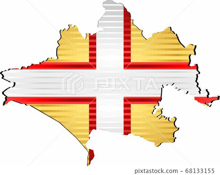 Shiny Grunge map of the Dorset 68133155