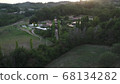 Aero video shooting, Italian country restaurant 68134282