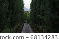 Aero video shooting, Italian country restaurant 68134283