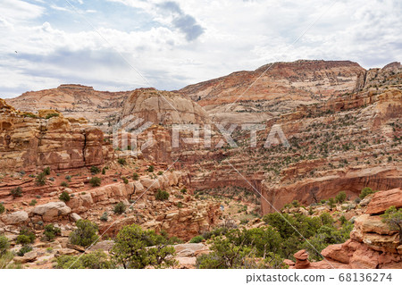 Beautiful landscape along the Cassidy Arch Trail 68136274
