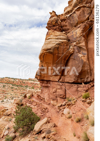 Beautiful landscape along the Cassidy Arch Trail 68136279