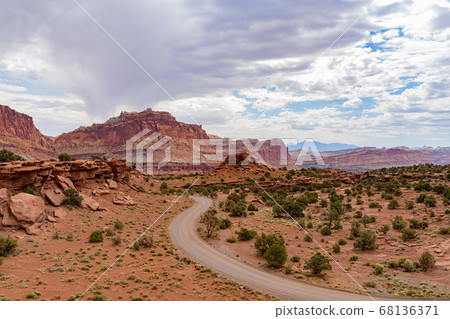 Beautiful landscape around the Panorama Point of 68136371