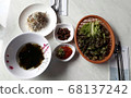 The restaurant's soup and vegetable side dishes are neat. 68137242