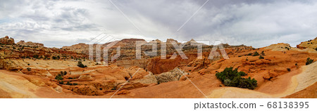Beautiful landscape along the Cassidy Arch Trail 68138395