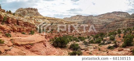 Beautiful landscape along the Cassidy Arch Trail 68138515