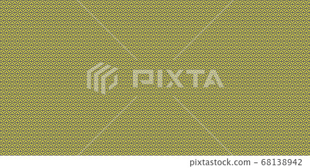 Edo Komon Umebachi Japanese pattern background material 68138942