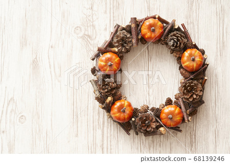 Halloween wreath handmade Halloween wreath handmade 68139246