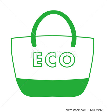 Eco bag illustration 68139920