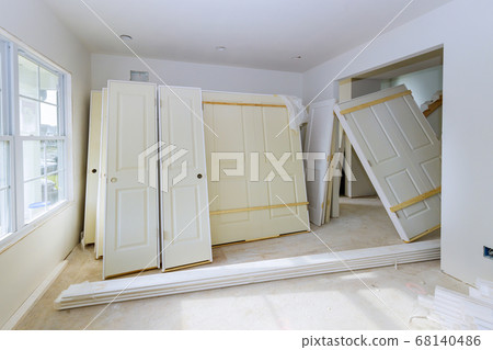 A interior wooden doors a wait installation for 68140486