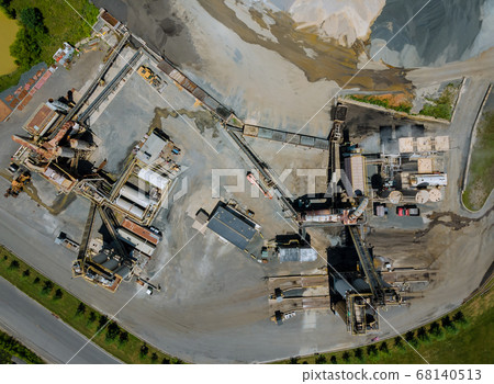 Asphalt processing and recycling plant, Asphalt processing and recycling plant, 68140513