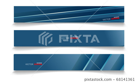 Vector banners arranged for your design, Abstract Vector banners arranged for your design, Abstract 68141361