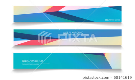 Modern web banner background. abstract vector Modern web banner background. abstract vector 68141619