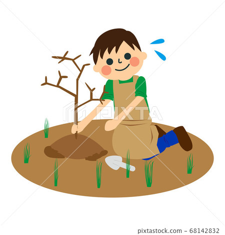A man doing housework 68142832