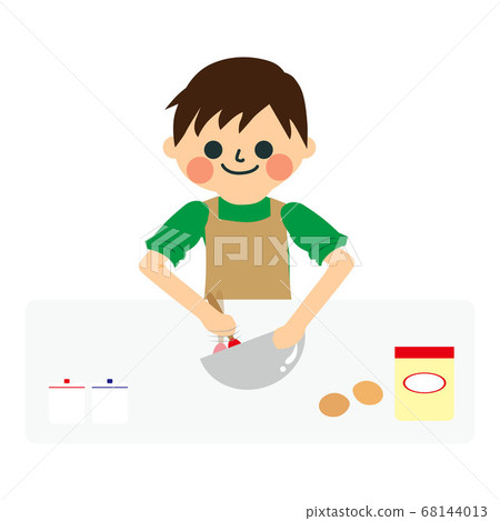 A man doing housework 68144013