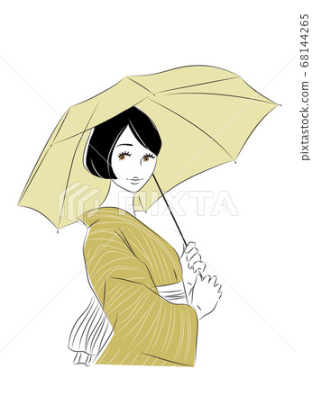 浴衣的女人（陽傘） 68144265