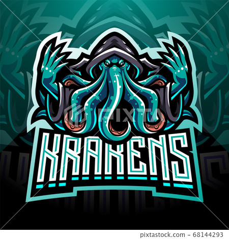 Kraken octopus esport mascot logo design Kraken octopus esport mascot logo design 68144293