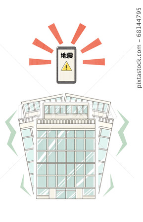 智能手機的地震報警器 智能手機的地震報警器 68144795