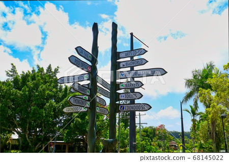 [澳大利亞/庫蘭達]路標 68145022