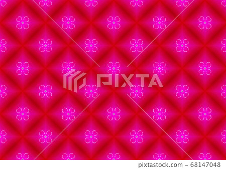 Red pattern material 68147048