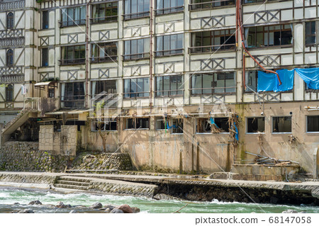 Amagase Onsen after heavy rains in July, Reiwa, Amase, Hita City, Oita Prefecture 68147058