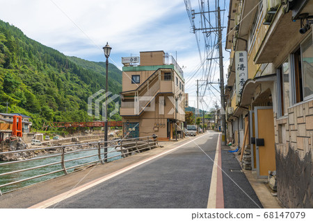 Amagase Onsen after heavy rains in July, Reiwa, Amase, Hita City, Oita Prefecture Amagase Onsen after heavy rains in July, Reiwa, Amase, Hita City, Oita Prefecture 68147079
