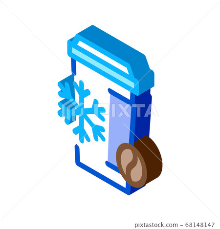 cold coffee cup isometric icon vector illustration cold coffee cup isometric icon vector illustration 68148147