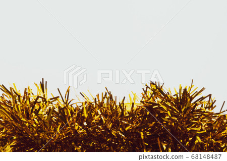 Glittering golden ornament Glittering golden ornament 68148487