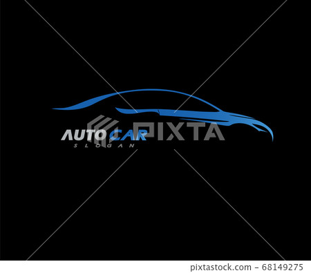Sports Car Logo company vector Illustration Sports Car Logo company vector Illustration 68149275